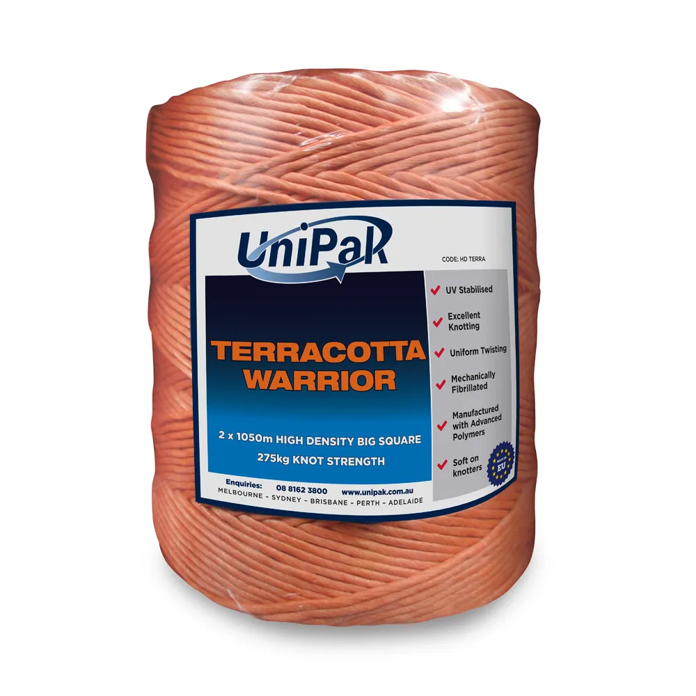 Terracotta Warrior HD Big Square Twine for heavy-duty square baling applications